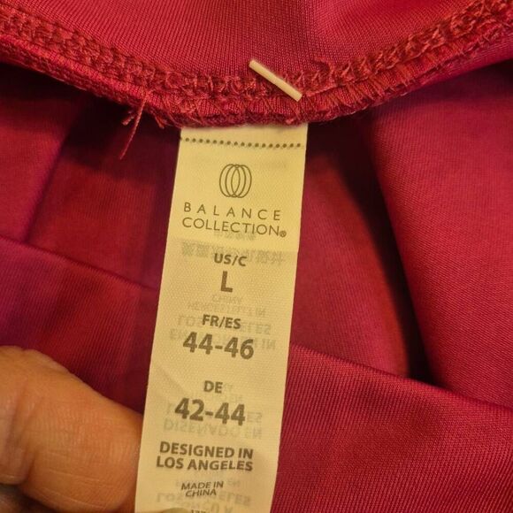 Balance Collection Women's Festival Fuschia Poly/Spandex Athletic Tennis Golf Sk - Picture 8 of 8